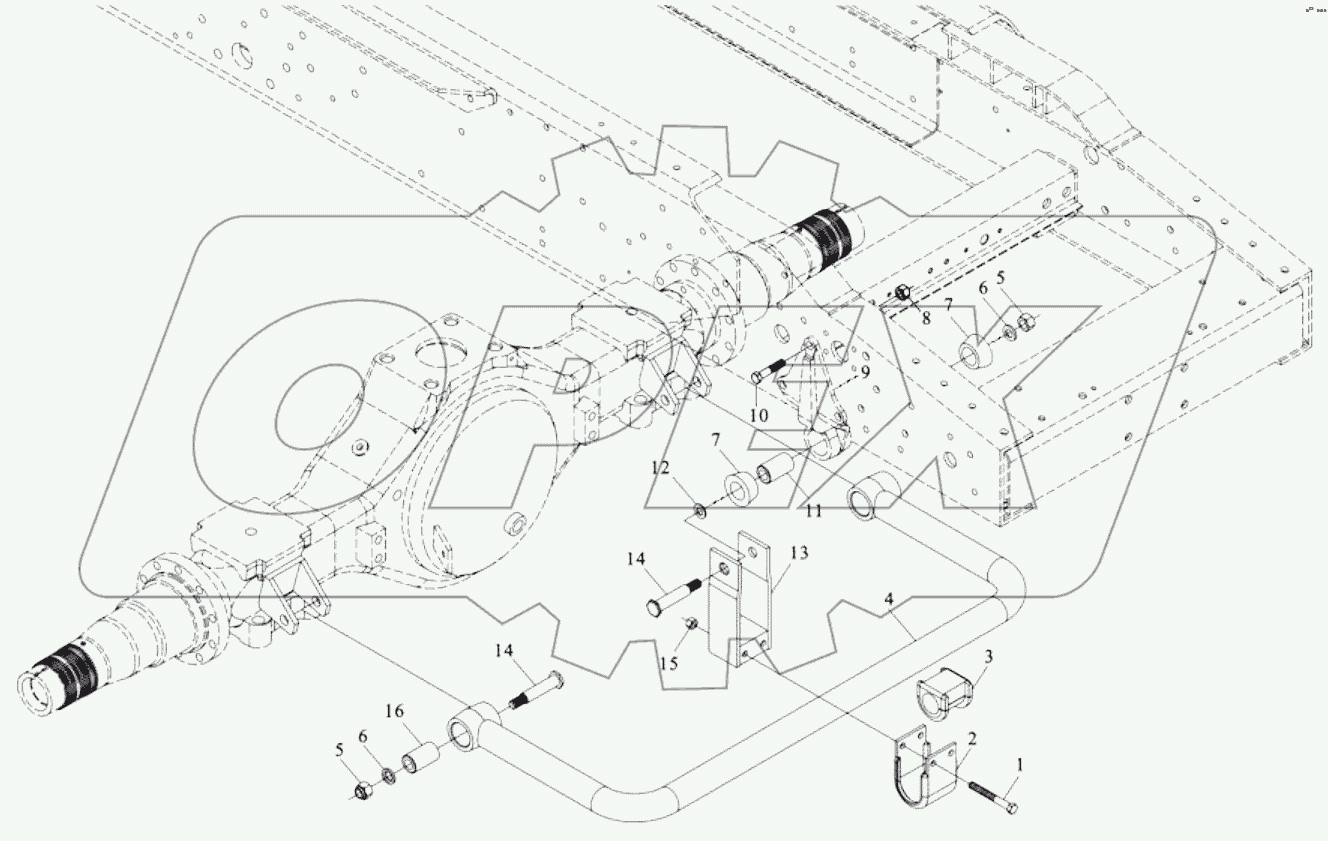  REAR STABLIZER ASSY DC95319680144