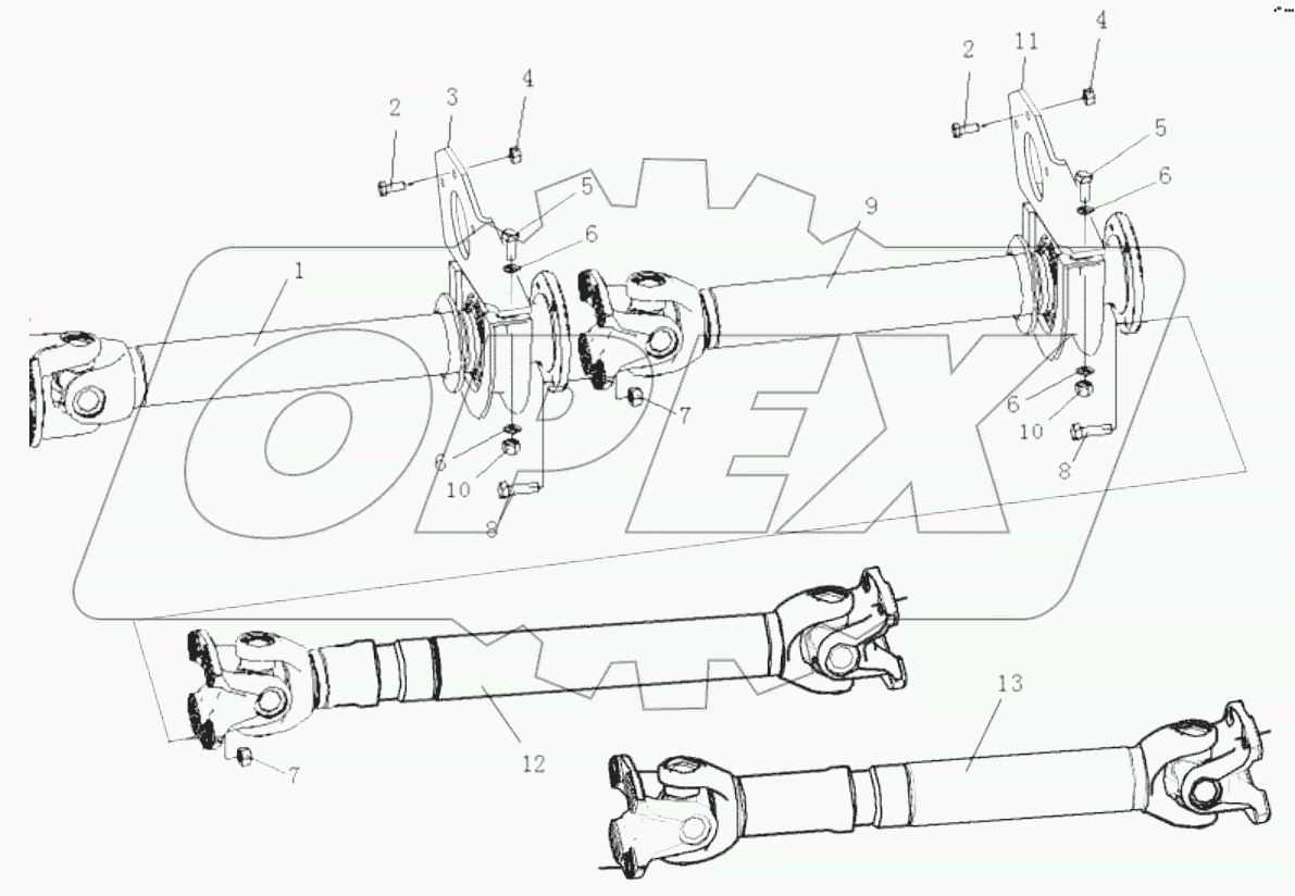  PROPELLER SHAFT SYSTEM