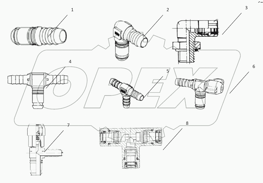  CONNECTING PARTS, LINE & NIPPLE JOINT