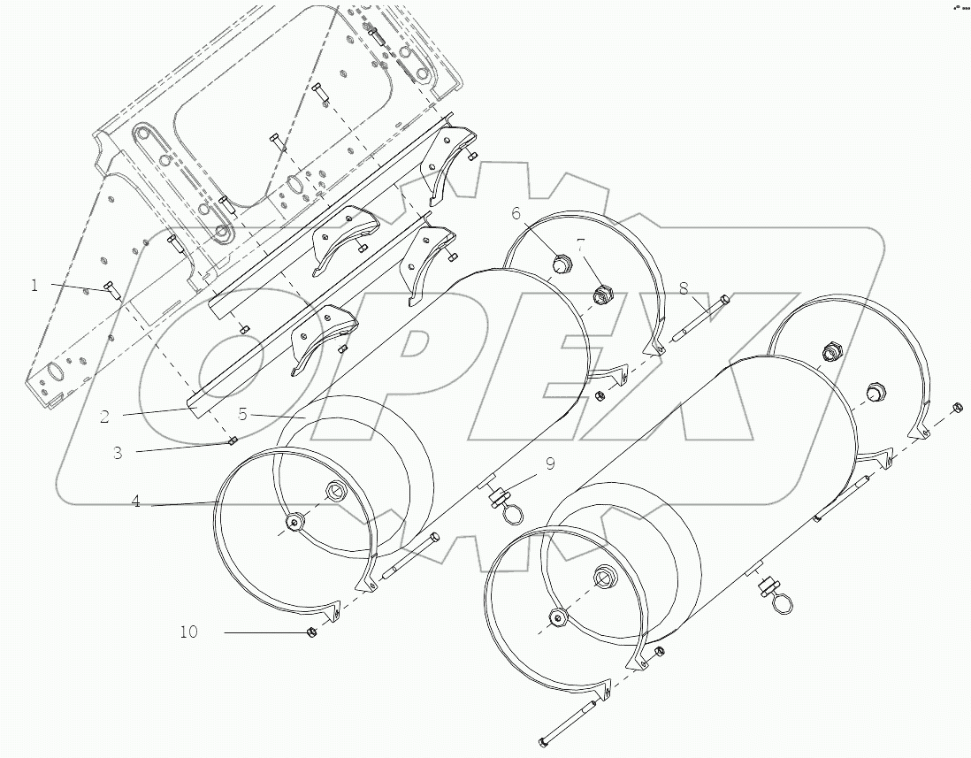  AIR TANK FIXING (II)