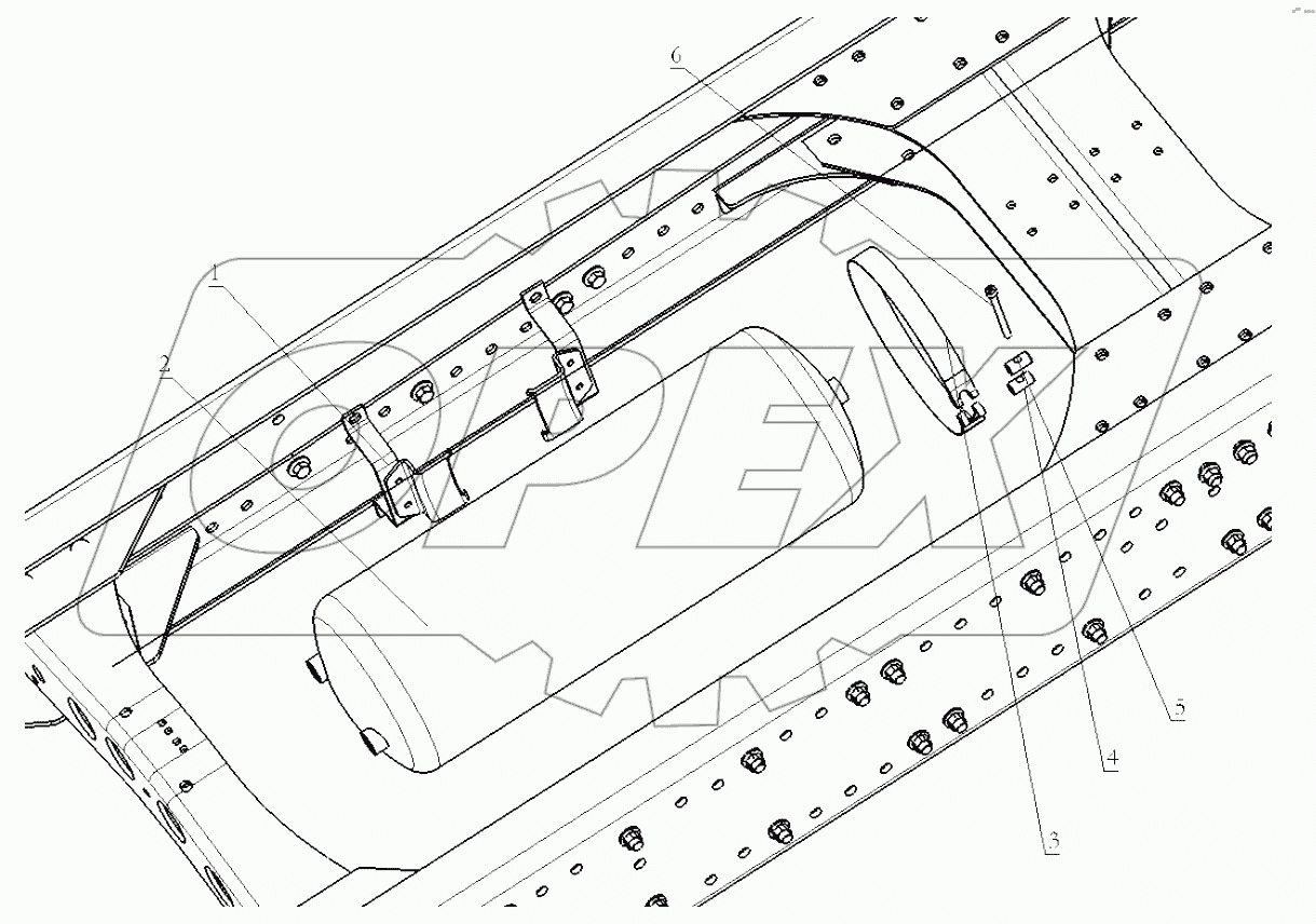  AIR TANK FIXING (III)