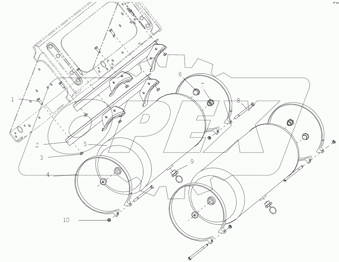  AIR TANK FIXING (II)