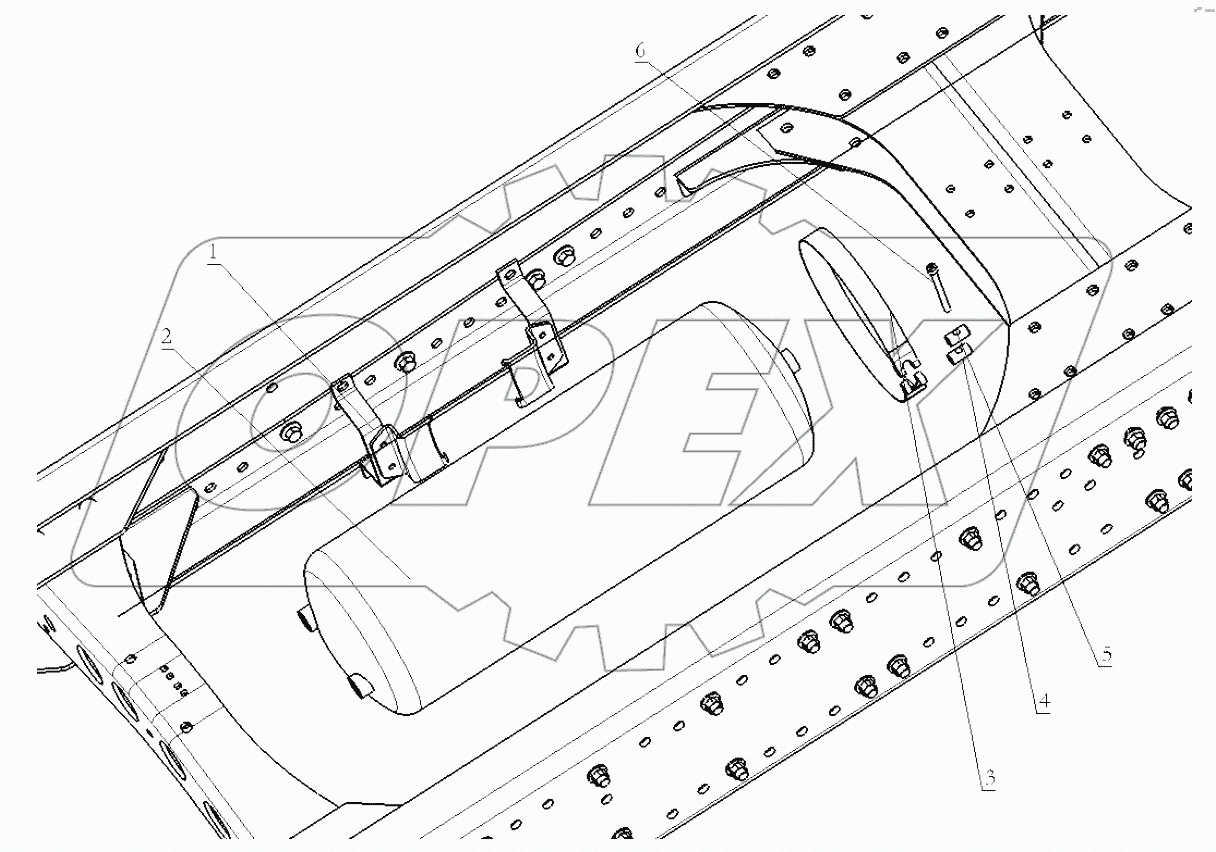  AIR TANK FIXING (III)