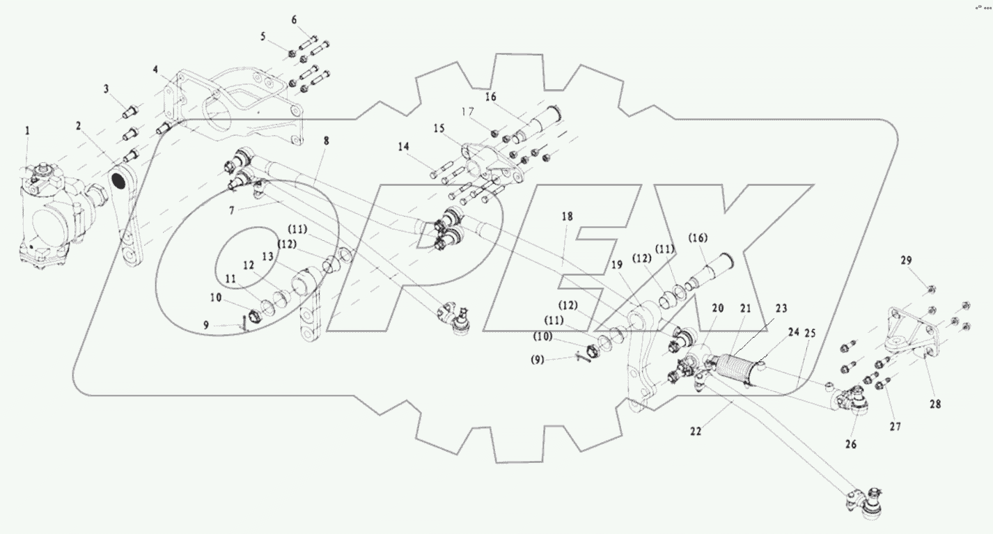  STEERING TRANSMISSION DEVICE
