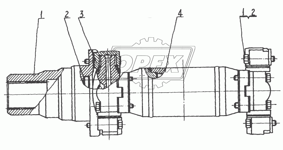 0Т03400 Главный приводной вал