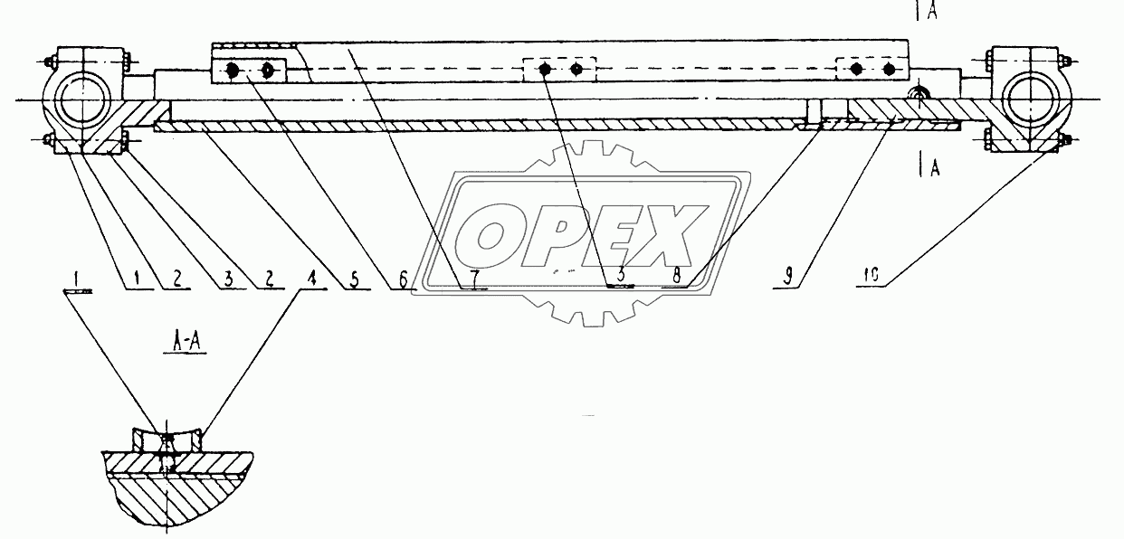 0132143 Подкос