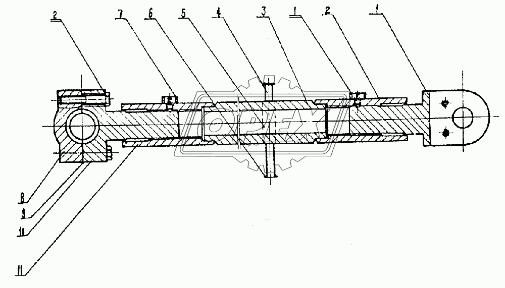 0132154 Раскос