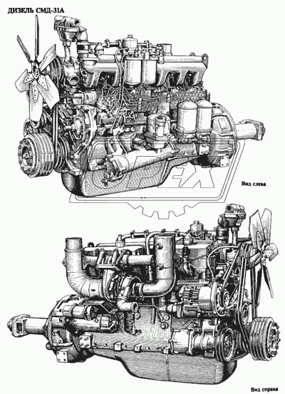 Дизель СМД-31А