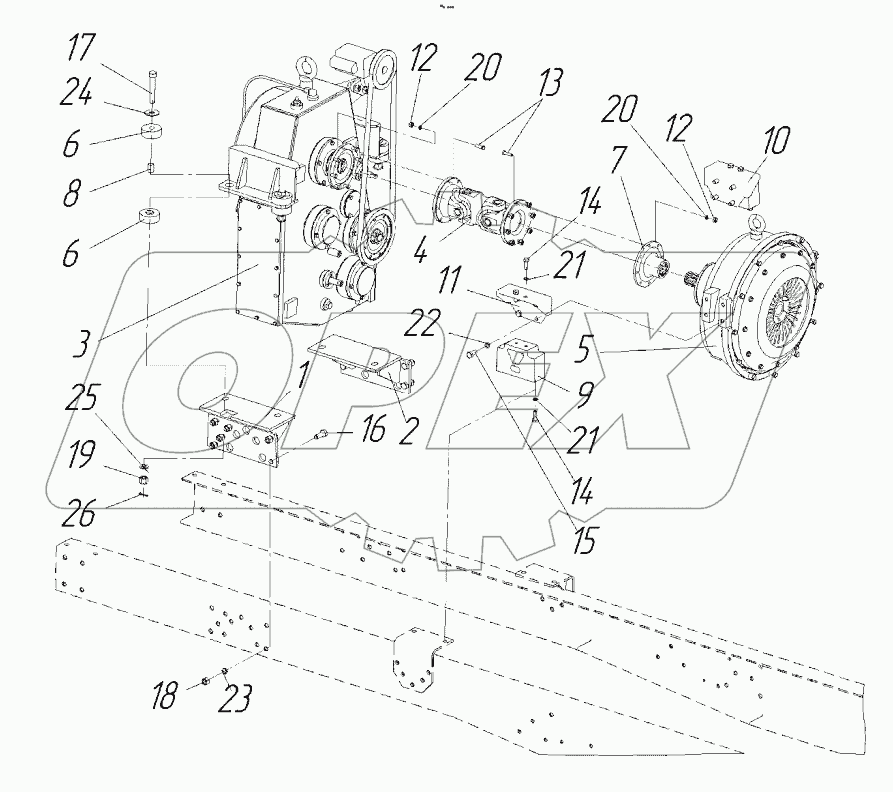  Установка 2-х скоростной КОМ
