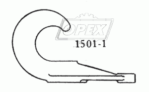 Крюк буксирный/Towing Attachment