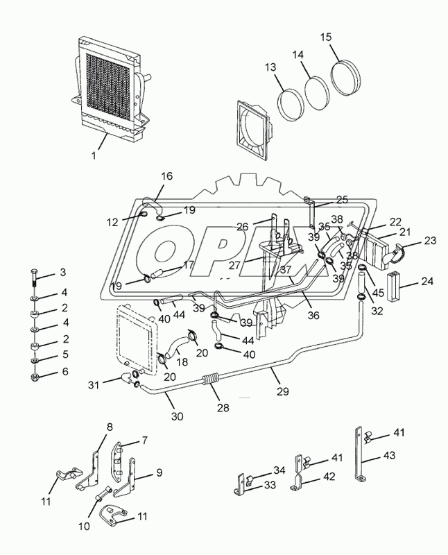 RADIATOR (TILT CAB)