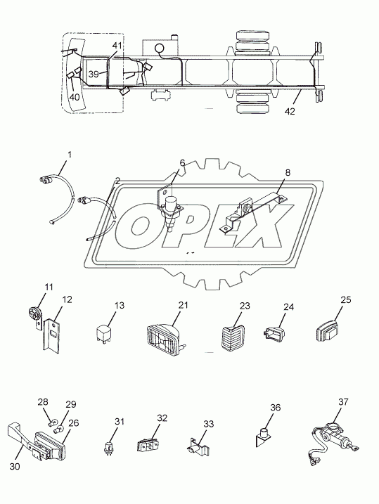 LIGHT AND SIGNAL (TILT CAB)