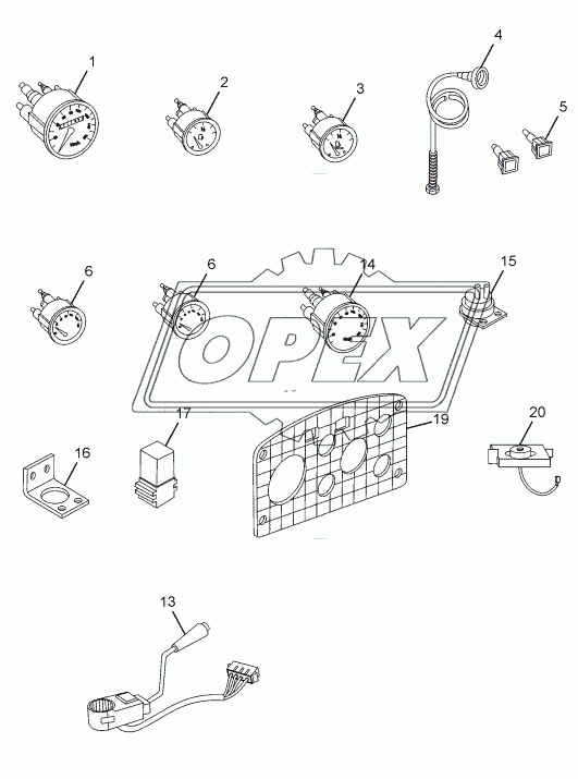 INSTRUMENTS (TILT CAB)