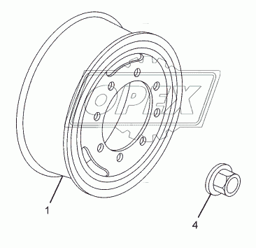 WHEEL DISC