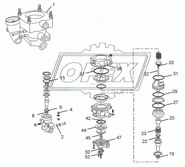 TRAILER CONTROL VALVE