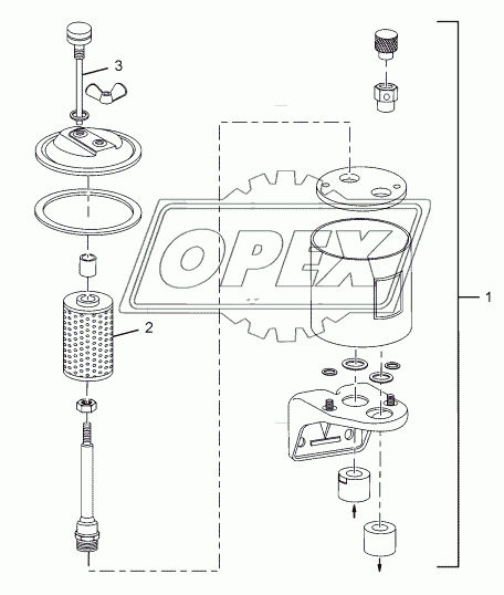 ASSY. TANK (ZF POWER STEERING)