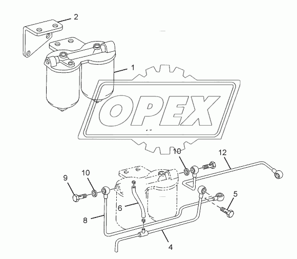 FUEL FILTER MOUNTING