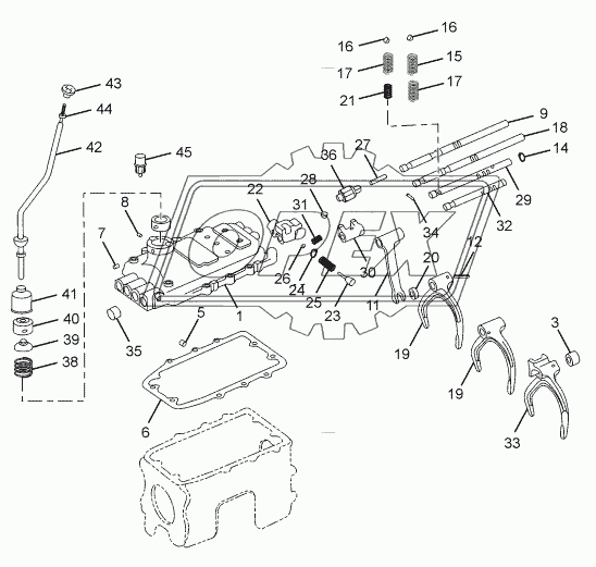 GEAR BOX(TOP COVER)