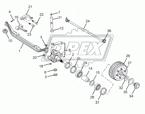 FRONT AXLE