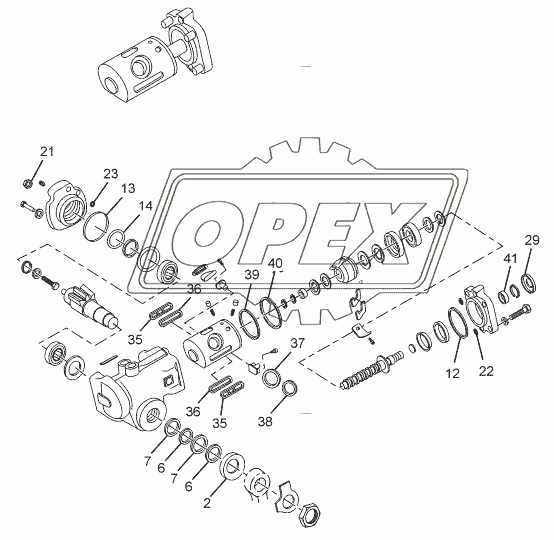 POWER STEERING GEARBOX (ZF)