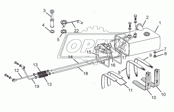 ASSY FUEL SYSTEM 357175, 357174