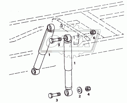 REAR SHOCK ABSORBER