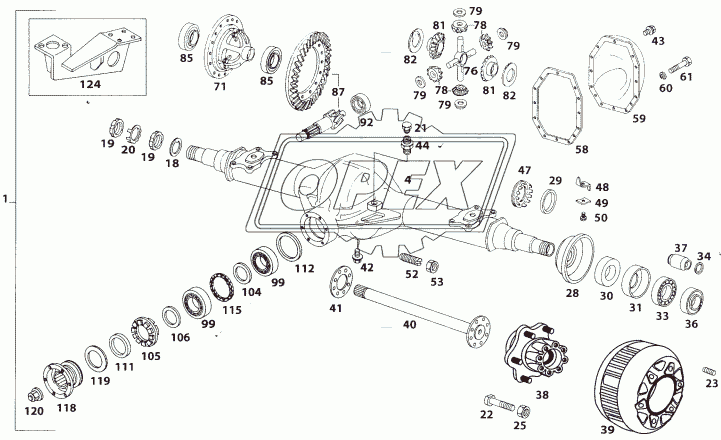 REAR AXLE