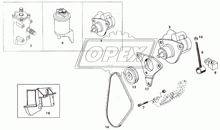 POWER STEERING COMPONENTS