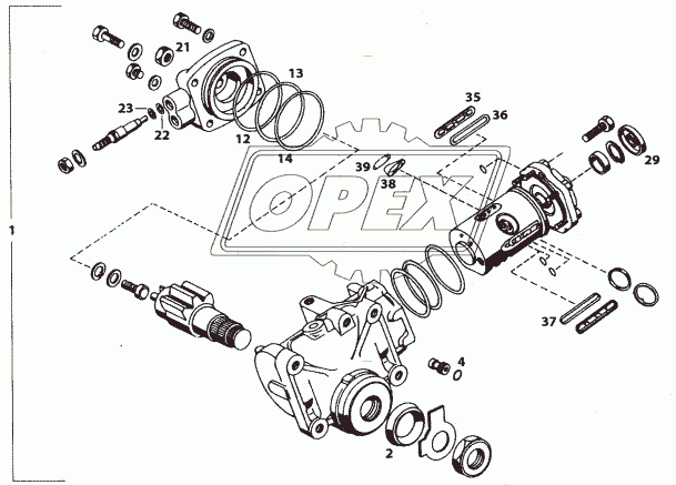 POWER STEERING GEAR BOX (ZF)