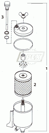 POWER STEERING HYDRAULIC TANK (ZF)