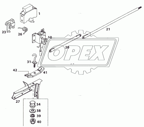 CAB MOUNTING (REAR)