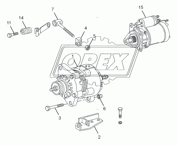 ALTERNATOR AND STARTER