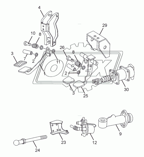 CLUTCH AND BRAKE CONTROLS