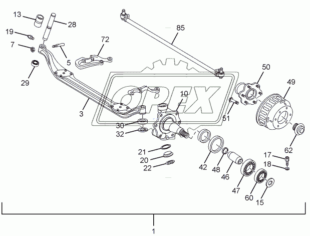 FRONT AXLE
