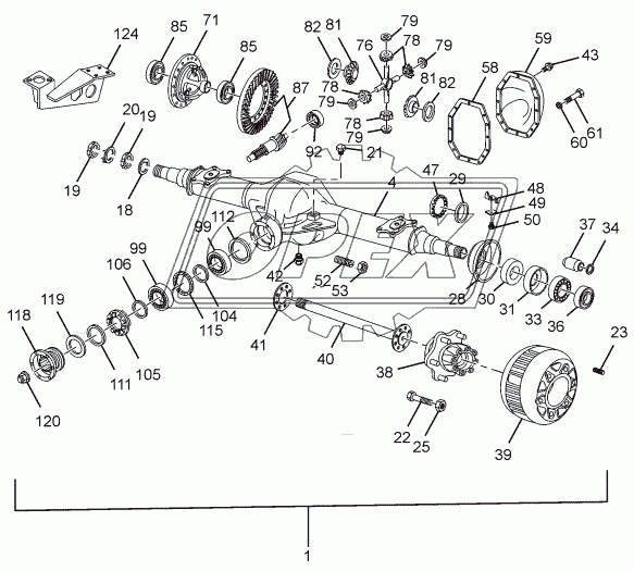 REAR AXLE