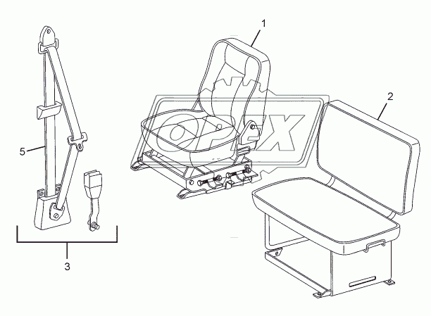 SEAT AND SEAT BELTS