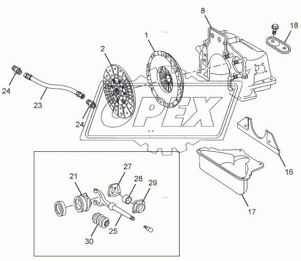 CLUTCH (310MM DIA)