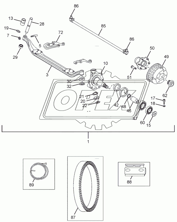 FRONT AXLE