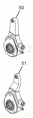 FRONT AND REAR SLACK ADJUSTER