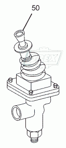 GRADUATED HAND BRAKE VALVE