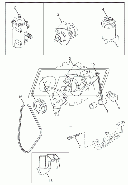 POWER STEERING COMPONENTS