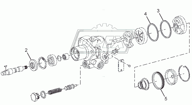 POWER STEERING PUMP (ZF)