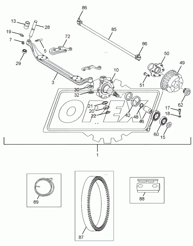 FRONT AXLE