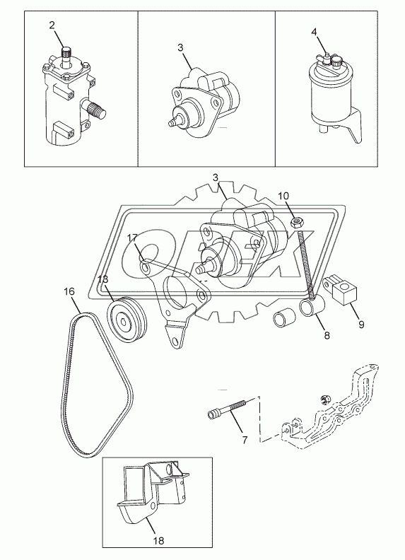 POWER STEERING COMPONENTS