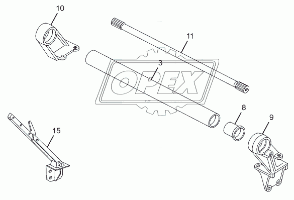 CAB MOUNTING (FRONT)