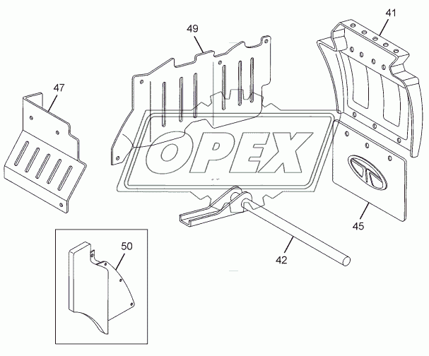 MUDGUARD AND MUDFLAP