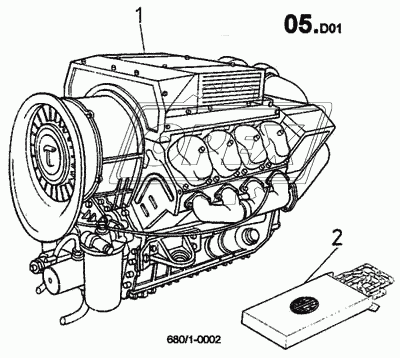 Двигатель (680/1)