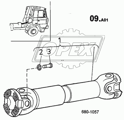 Вал соединительный (680)