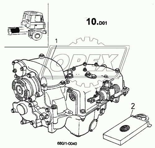Коробка передач (680/1)