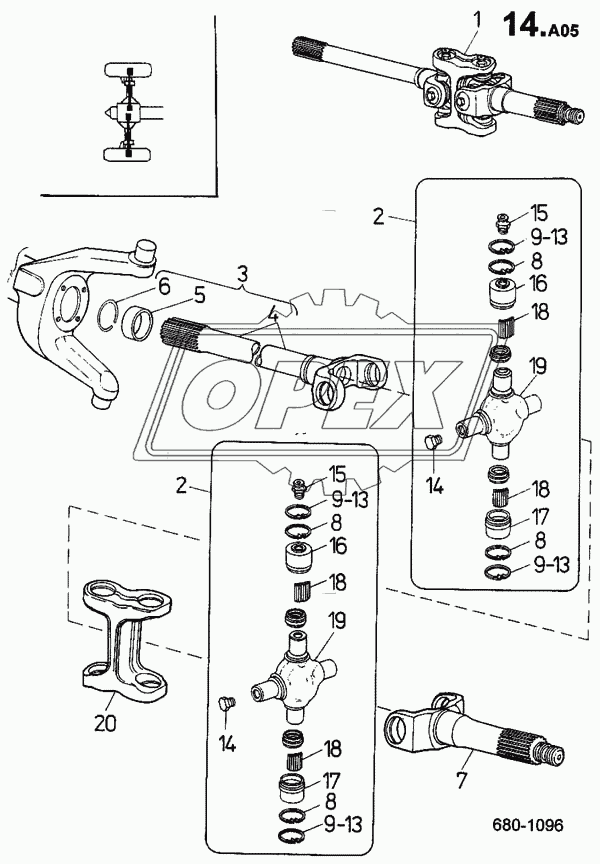 Вал карданный (680) 1